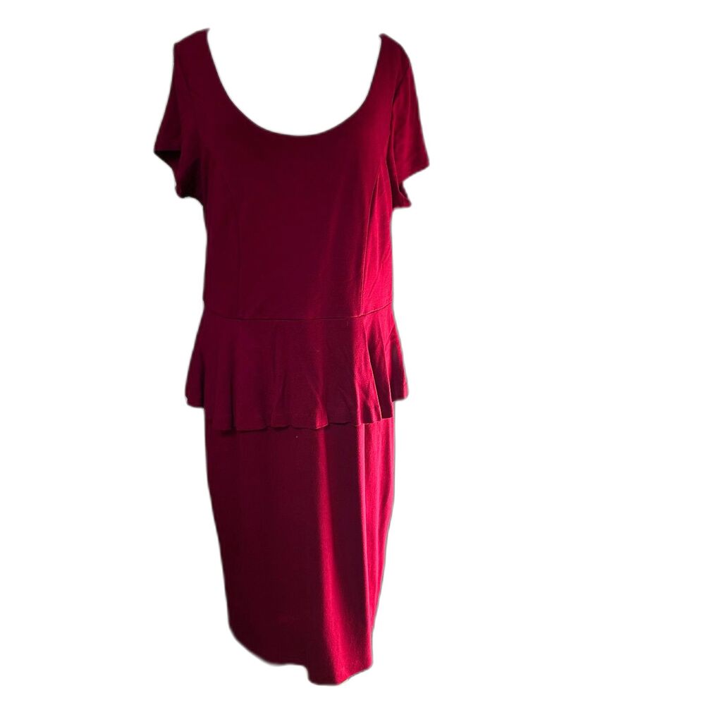 Torrid Red Dress w/ Peplum - Women 20